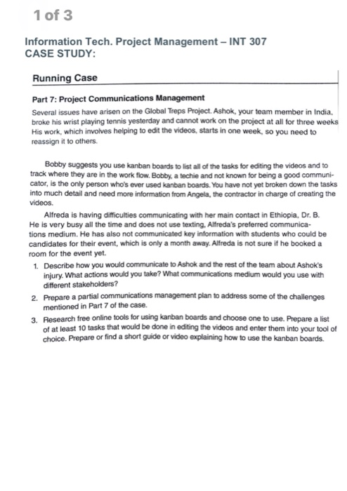 information Technology project management 8th