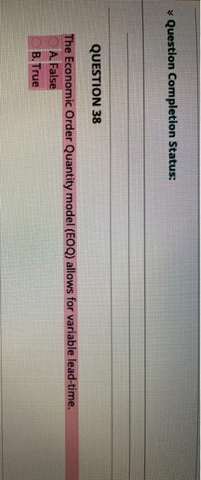 O C. Single-piece flow D. Overproduction QUESTION