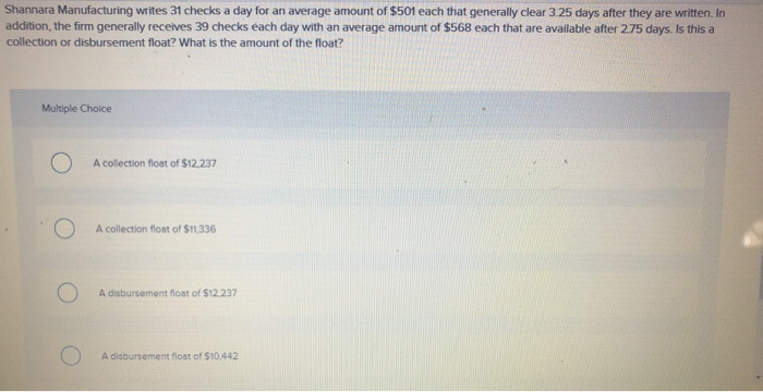 Shannara Manufacturing writes 31 checks a day for