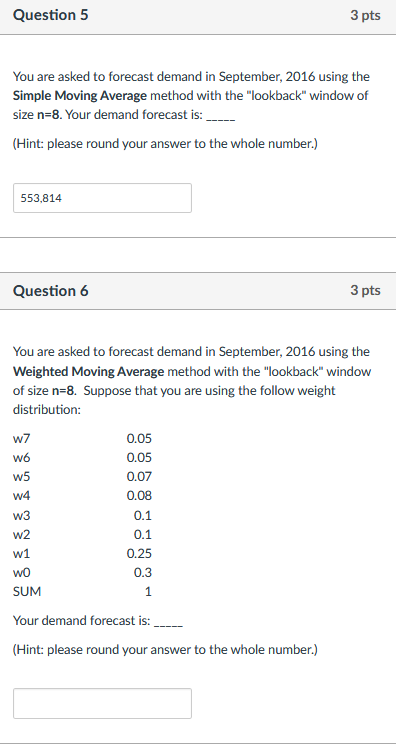 Please Provide an equation or rationale, please!