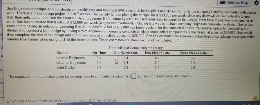 cu Question Help Sox Engineering designs and