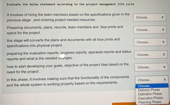 Evaluate the below statement according to the