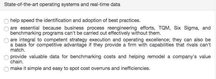 State-of-the-art operating systems and real-time