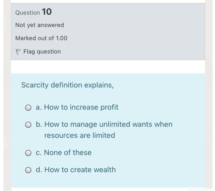 I want a quick solution, please Question 10 Not