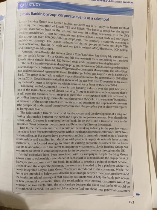 selling and sales managment: please answer all