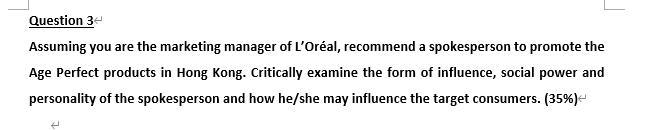 CASE STUDY: L'Oreal Age Perfect - Because I'm
