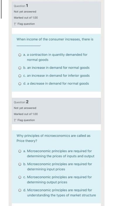 I want a quick solution, please Question 1 Not