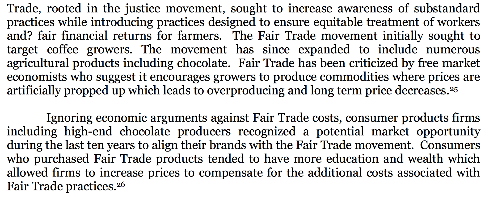Joe Whinney case study has to make a decision.