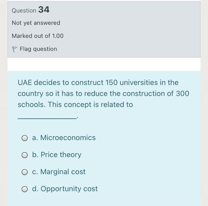 I want a quick solution, please Question 34 Not