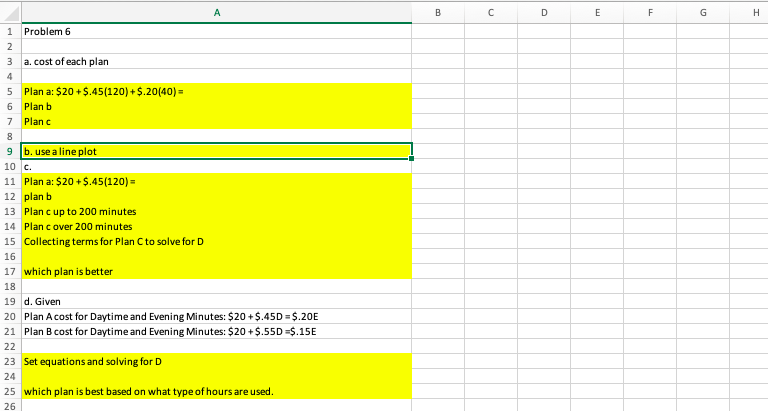 hi please help. i just need step by step