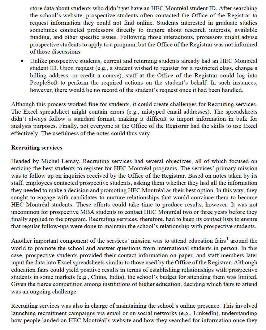Identify three types of pressure that resulted