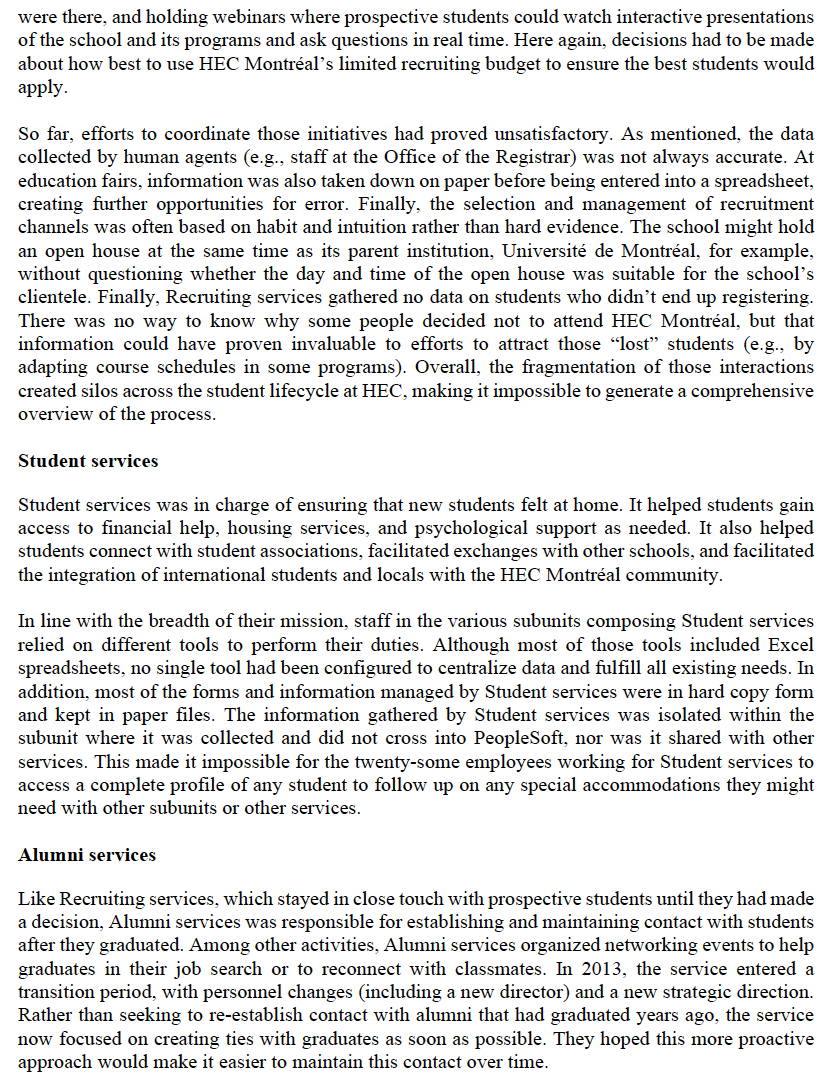 Identify three types of pressure that resulted