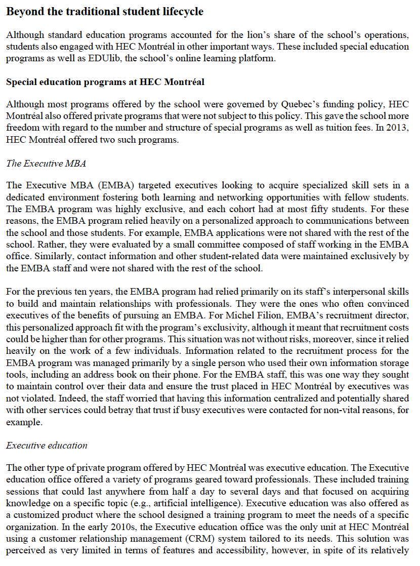 Identify three types of pressure that resulted