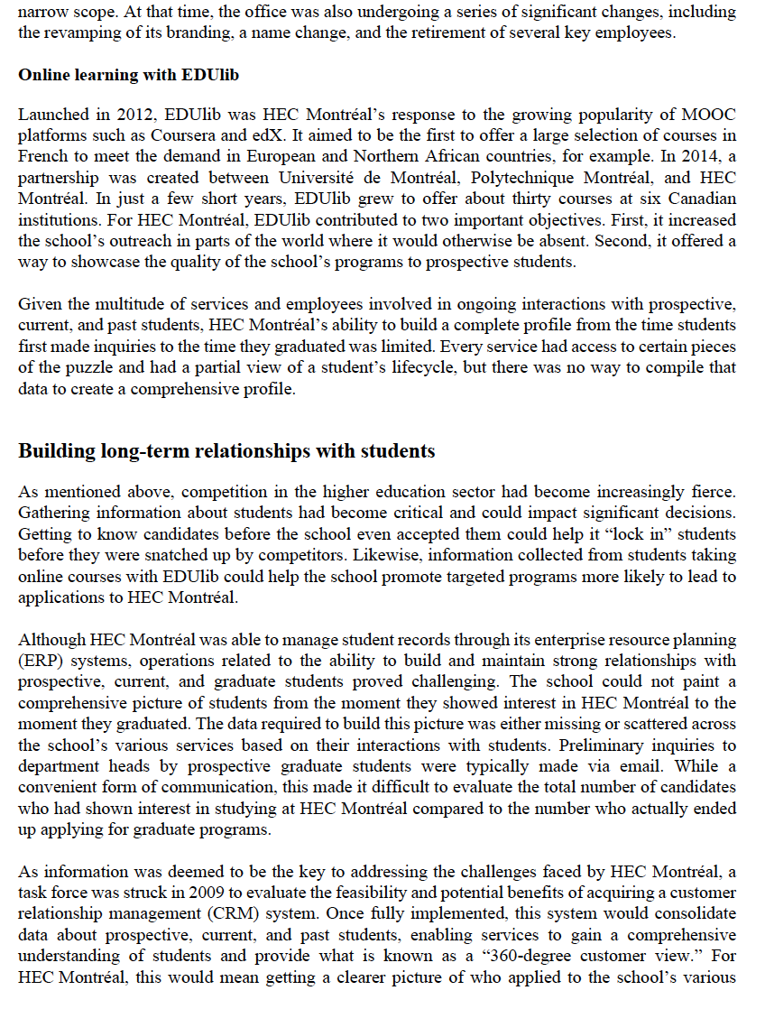 Identify three types of pressure that resulted