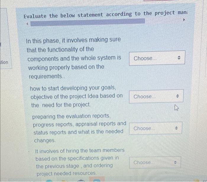 Evaluate the below statement according to the