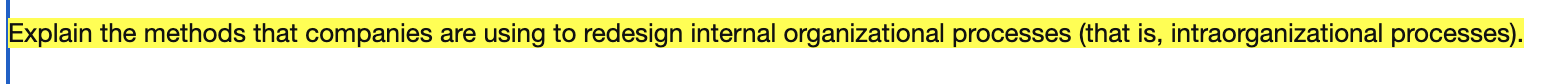 Explain the methods that companies are using to
