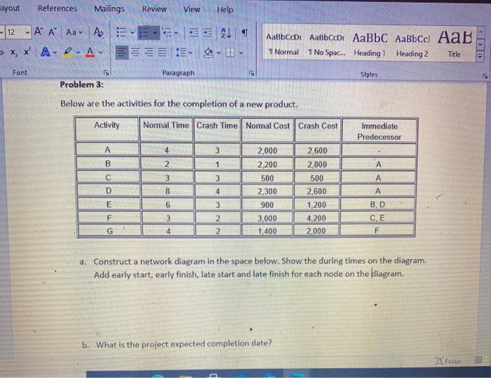 ayout References Mailings Review View Help 11