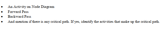 Question 1: You are a project Manager at a