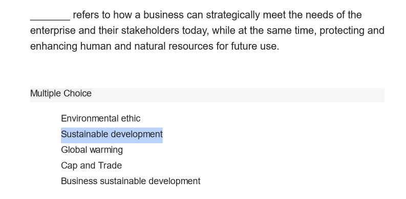 refers to how a business can strategically meet