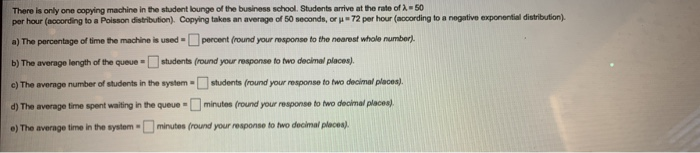 There is only one copying machine in the student