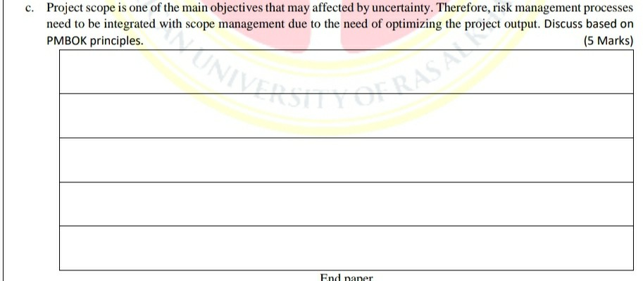 Q5. [20 Marks] a. Qualitative analysis and