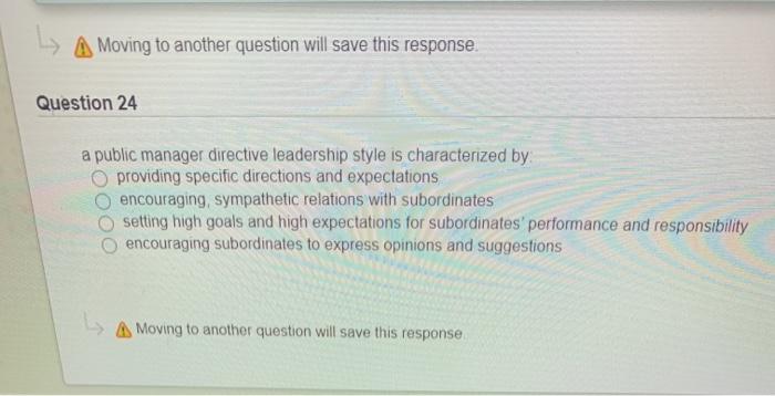 A Moving to another question will save this