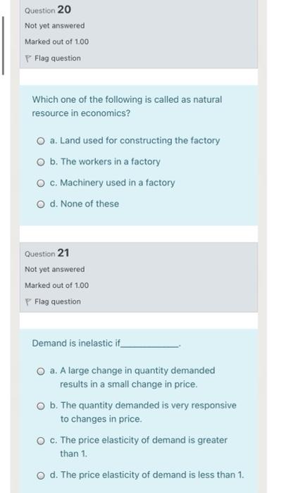 I want a quick solution, please Question 19 Not