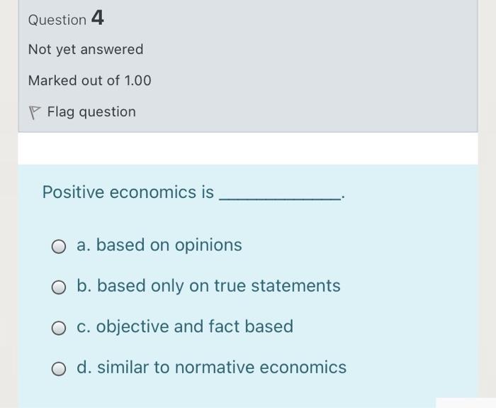 I want a quick solution, please Question 4 Not