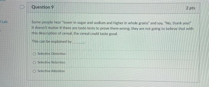 Some people hear "lower in sugar and sodium and