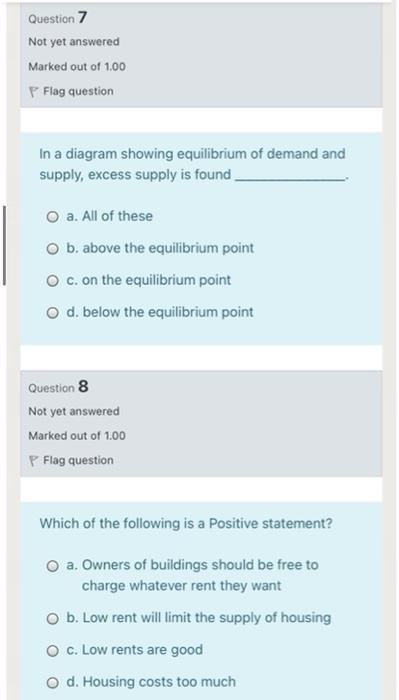 I want a quick solution, please Question 7 Not