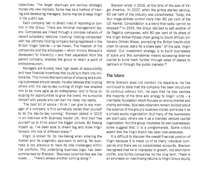 Based on the above case study kindly answer the