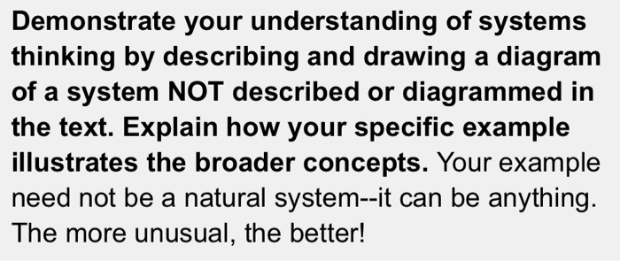 Sustainability Class: Please answer quick for a