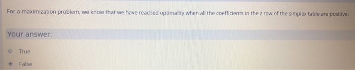 During a simplex iteration degeneracy occurs when