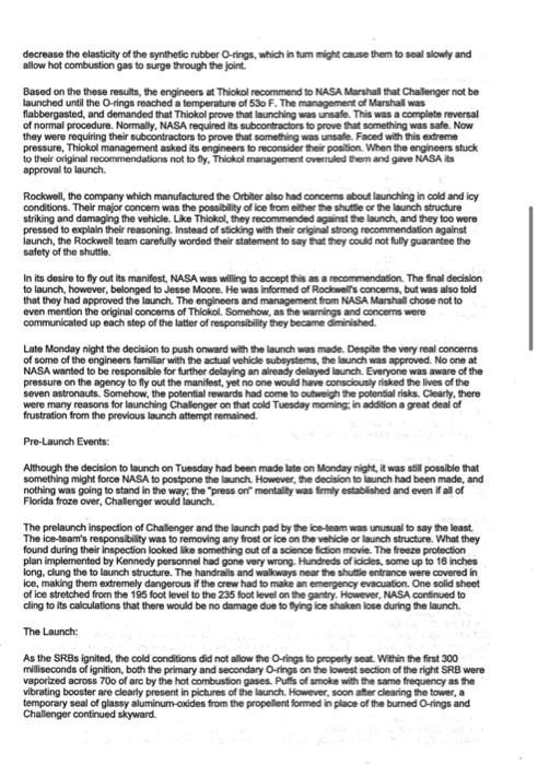 Assignment A only! Read the General Information