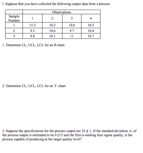 Solve the following two problem sets. Show your