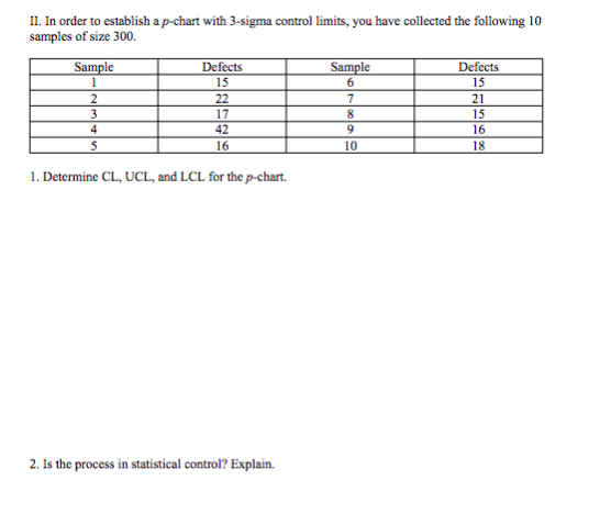 Solve the following two problem sets. Show your