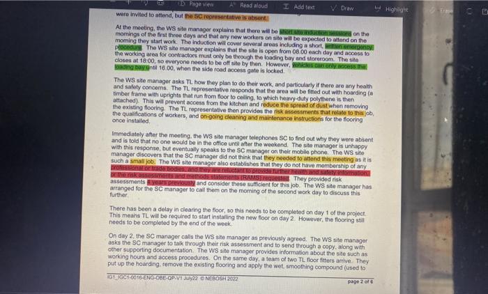 answer question 7 with 20 points SCENARIO An