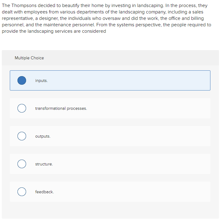 The Thompsons decided to beautify their home by