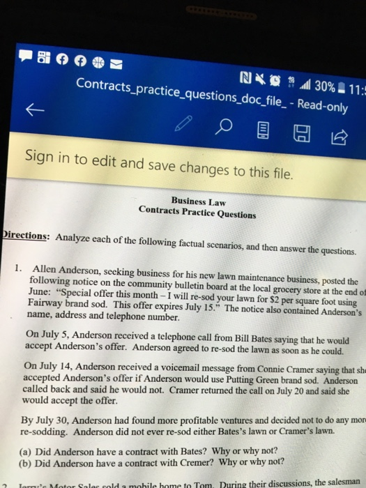 please answer question 1 NK 430% - 11:9 Contracts