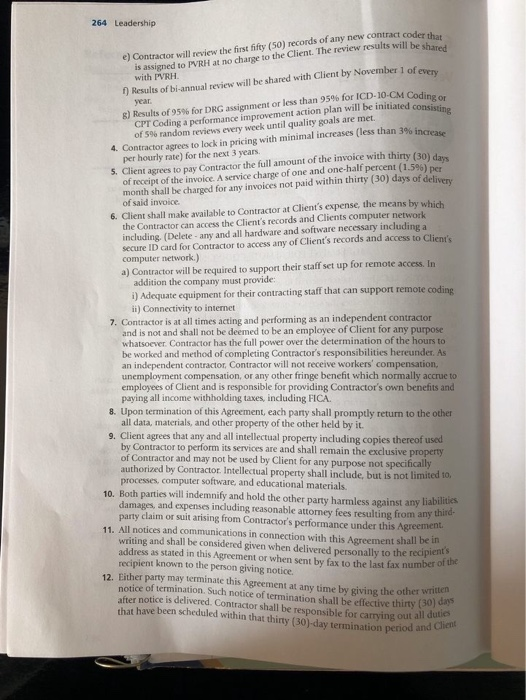 6.44 Vendor contracts Subdomain VI.J.1 Evaluate