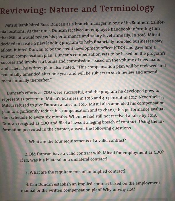 Read Reviewing: Nature and Terminology on page