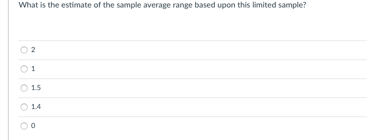 A design engineer wants to construct a mean chart