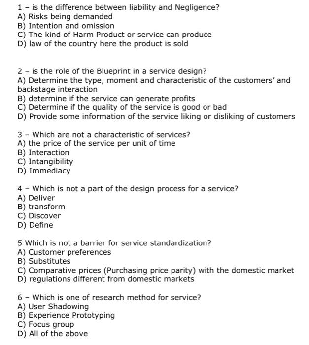 please answer all the MCQs 1 - is the difference