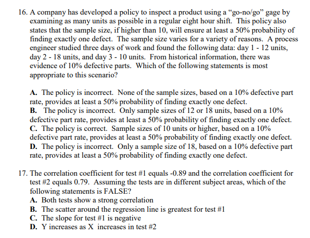 ANSWER MULTIPLE CHOICE QUESTION ASAP!! 16. A