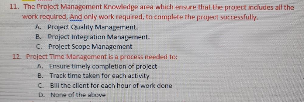 4. wer Is Subdividing major project into smaller