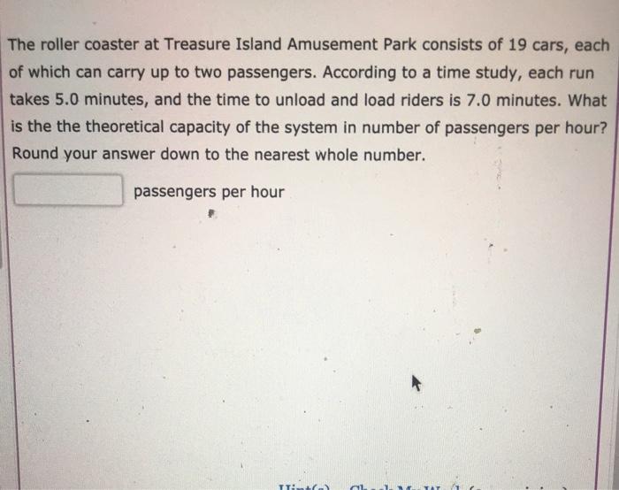 The roller coaster at Treasure Island Amusement