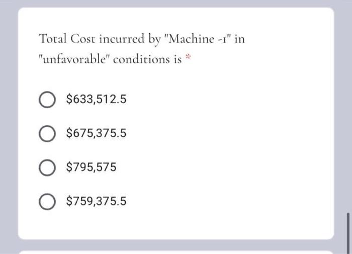 Consider the following scenario: As part of its