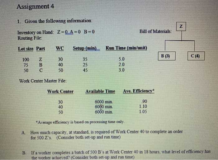 you just dont know how to do it Assignment 4 1.