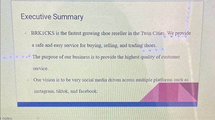 I just need a conclusions for this please