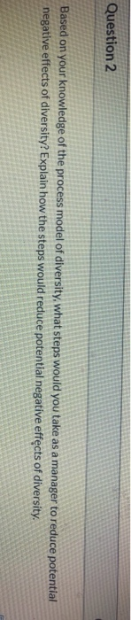 Base Question 2 Based on your knowledge of the